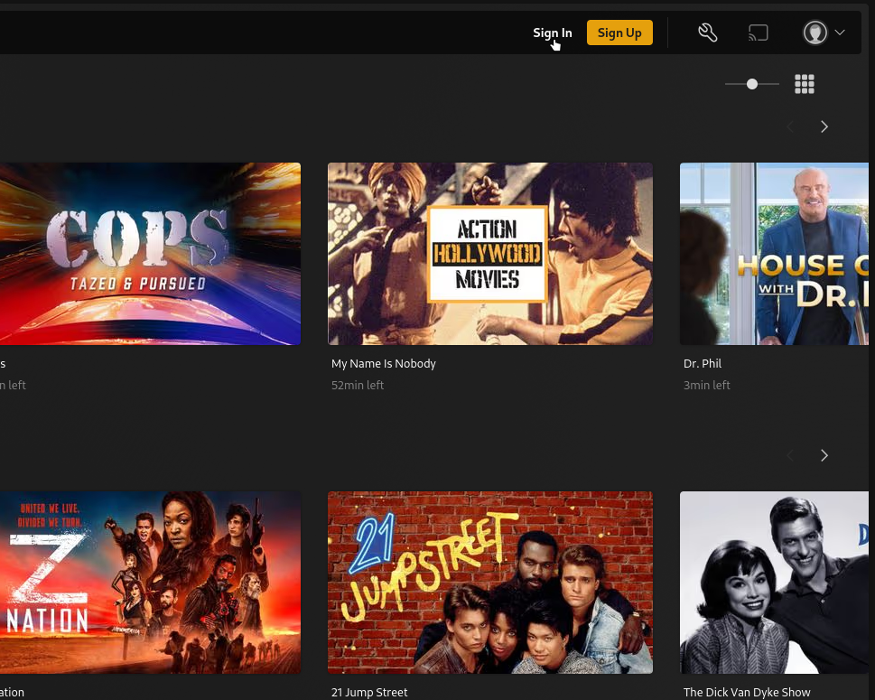 Sign in to the Plex Web App screenshot